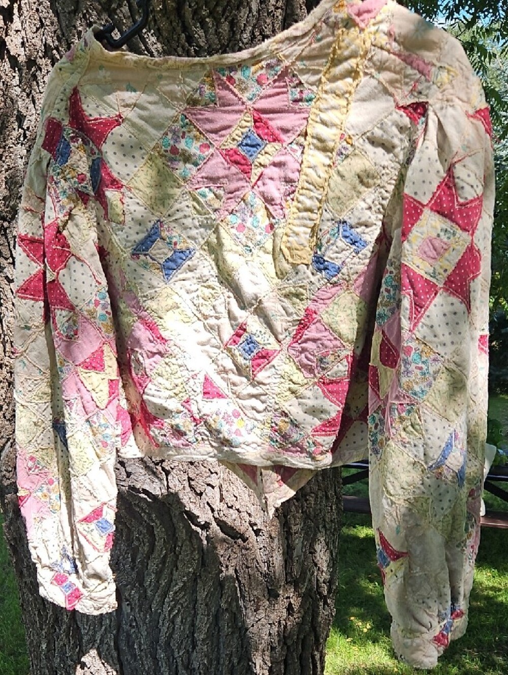 Magnolia Pearl Patchwork Quilted Jacket, OSFM - Picture 4 of 13